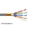 Przewód SF-UTP5E drut 305m  MAXCABLE