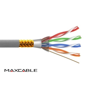 Przewód SF-UTP5E drut 305m  MAXCABLE