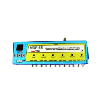 Modulator do TV przemysłowej MDP 6S z sumatorem-: