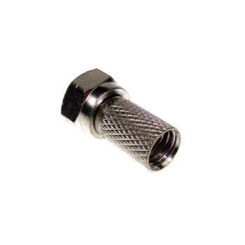Wtyk F RG6 22mm z uszczelką