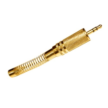 Wtyk Jack 3,5 stereo złoty 7,8mm