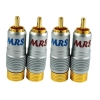 Wtyk RCA MRS-151 10mm Blister 4szt.