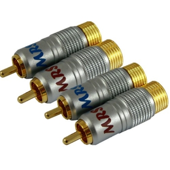 Wtyk RCA MRS-151 10mm Blister 4szt.