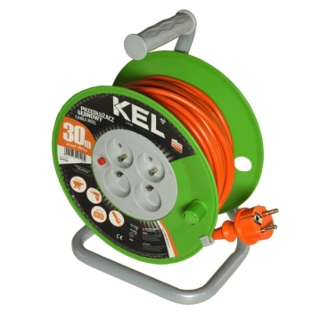 Przedłużacz bębnowy Standard 4x2p+Z 10A H05VV-F/3x