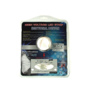 Taśma LED 2835 biały zimny  3m 230V 60/1m blister-