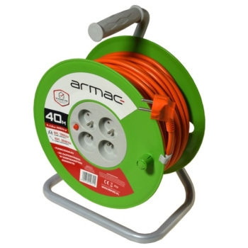 Przedłużacz bębnowy 4x2p+Z 16A H05VV-F/3x1,5 40m