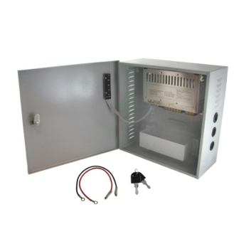 Zasilacz CCTV back up z kontrolą skrzynka 12V/10A-