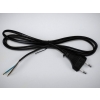 Kabel zasilający AC atestowany montażowy 3m czarny
