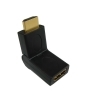 Adapter HDMI gn./wt. HDMI kątowy