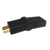 Adapter HDMI gn./wt. HDMI kątowy