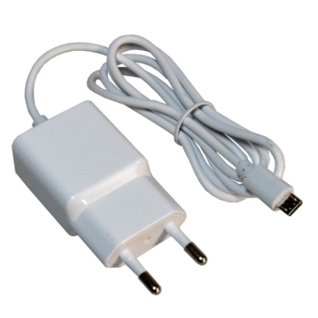 Ładowarka sieciowa micro USB Fast Charge 2.4A biał