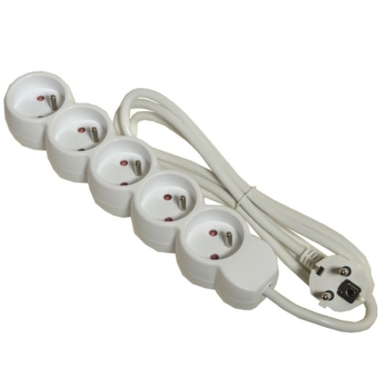 Przedłużacz 5 gniazd 1,5m