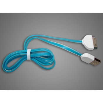 Kabel USB do iPhone 3G/4/4S niebieski