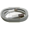 Kabel USB wtyk A- lightning 1,0m biały