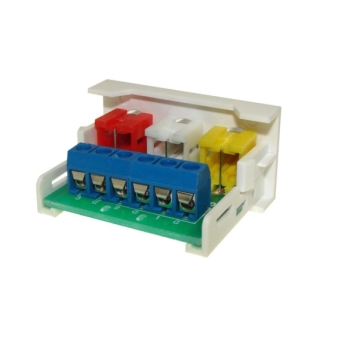 Adapter Mosaic Rash 22,5x45  3*RCA