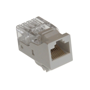 Gniazdo keystone RJ45 kat.5e nieekranowane Krone z