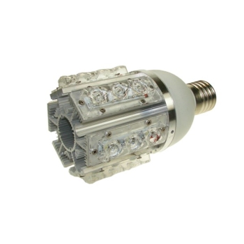 Żarówka uliczna LED E40 6 sekcji I 18W CW