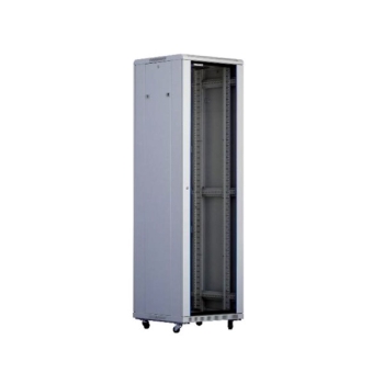 Szafa rack 19" 42U stojąca 600x800 drzwi szklane
