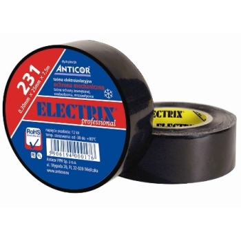 Taśma izolacyjna ANTICOR 231 PE 25mm 7,5m zewnętrz