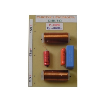 Zwrotnica dwudrożna 150W/8Ohm płytka