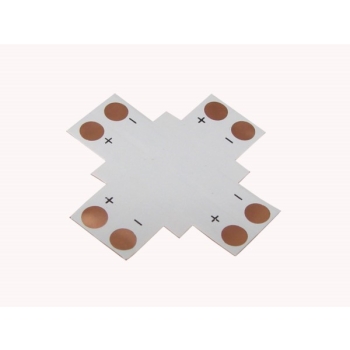 Złączka led 10mm czterostronna 5050