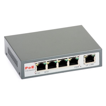 Switch PoE 5 portowy ULTIPOWER 802.3af (4xPoE)