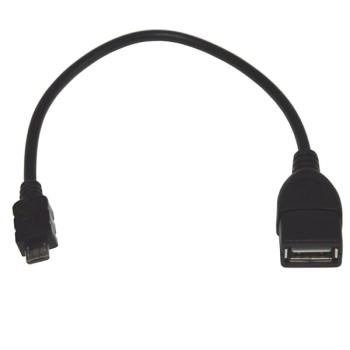 Adapter USB OTG: wtyk micro USB - gniazdo USB