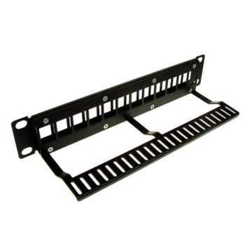 Patch panel 12-port UTP5e 1U 10