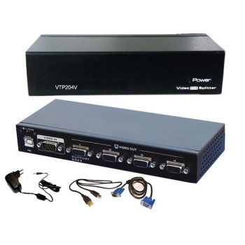 Rozgałęźnik VGA 1 input/4 output