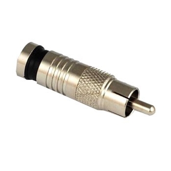 Wtyk RCA kompresowany RG59