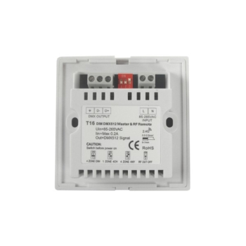 Ściemniacz LED DMX RF 2,4GHz 4 strefy panel