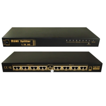 Rozgałęźnik HDMI 1x8 po skrętce