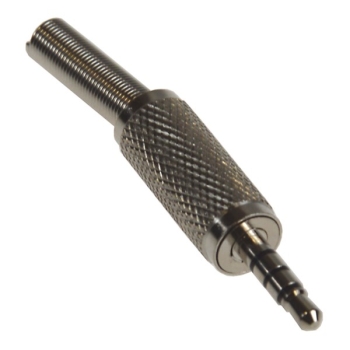 Wtyk Jack 3,5 4-polowy metal