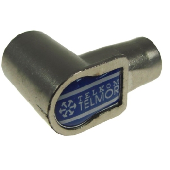 Wtyk F kątowy WKS107 RG6U Telmor