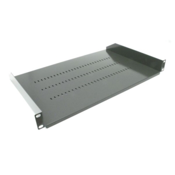 Półka stała 19" 1U głębokość 300mm V RAL9004