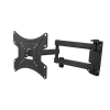 Uchwyt LCD 17"-42" 25kg czarny regulowany II