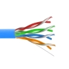 Przewód UTP6 drut Cu  305m  MAXCABLE niebieski