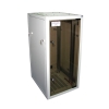 Szafa rack 19" 27U stojąca 600x600 drzwi szklane