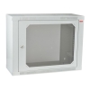 Szafa rack 19"  9U wisząca 600x240 RAL7035