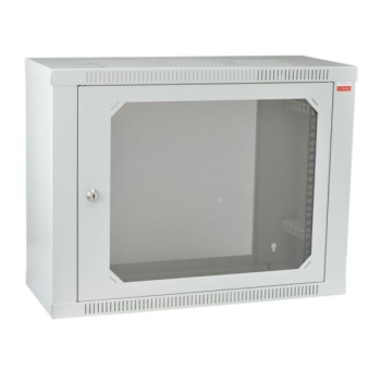 Szafa rack 19"  9U wisząca 600x240 RAL7035