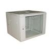 Szafa rack 19"  9U wisząca 2-sekcje 600x550