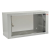 Szafa rack 19"  6U wisząca 600x240 RAL7035