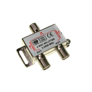 Spliter F*2 HQ 5-2450 MHz power pass