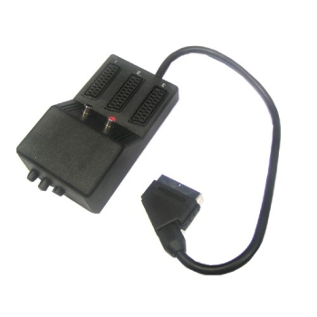 Rozgałęźnik Euro 1/3 +2*RCA ----