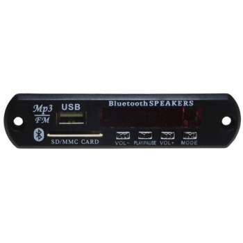 Panel montażowy radio, mp3, bluetooth, USB, SD