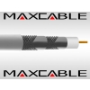 Przewód RG6U 1,02Cu  Quad 100m MAXCABLE