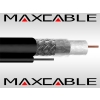 Przewód RG11 żelowany z linką nośną MAXCABLE 305m