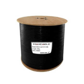 Przewód RG11 żelowany MAXCABLE 305m
