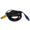 Przełącznik KVM Laptop USB-USB 2 komputery (Dual P