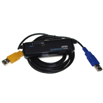 Przełącznik KVM Laptop USB-USB 2 komputery (Dual P